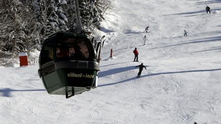 Le domaine skiable de Villars-de-Lans, le 9 février 2015. (JEGAT MAXIME / MAXPPP)