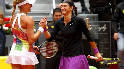 Les joueuses tricolores Kristina Mladenovic et Caroline Garcia (ELLA LING / BACKPAGE IMAGES LTD)