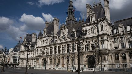 Six candidats briguent&nbsp;l'investiture LREM pour les élections municipales à Paris, en mars 2020.&nbsp; (JOEL SAGET / AFP)