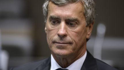 J&eacute;r&ocirc;me Cahuzac, l'ancien ministre du Budget, avant sa deuxi&egrave;me audition devant la commission d'enqu&ecirc;te parlementaire, le 23 juillet 2013, &agrave; Paris. (MARTIN BUREAU / AFP)