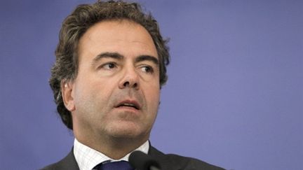 Luc Chatel, ministre de l'Education nationale, le 24 août 2010. (AFP - Patrick Kovarik)