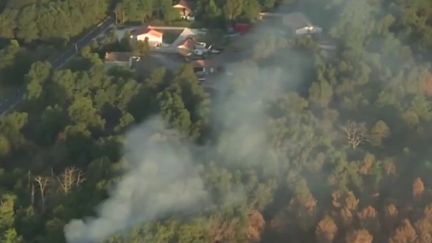 Incendies en Gironde : après l'accalmie, les pompiers veulent éviter une reprise des feux (FRANCEINFO)