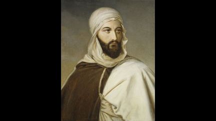 Portrait d’Abd el-Kader (1807-1883) par Godefroid Marie
 (Paris - Musée de l&#039;Armée, Dist. RMN-GP / image musée de l&#039;Armée)