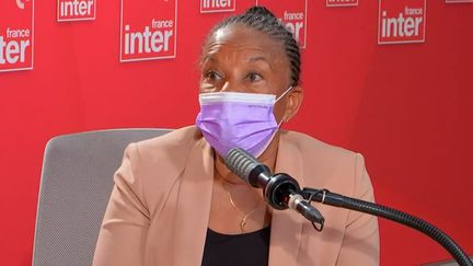 Christiane Taubira, le 18 janvier sur France Inter. (FRANCEINTER / RADIO FRANCE)