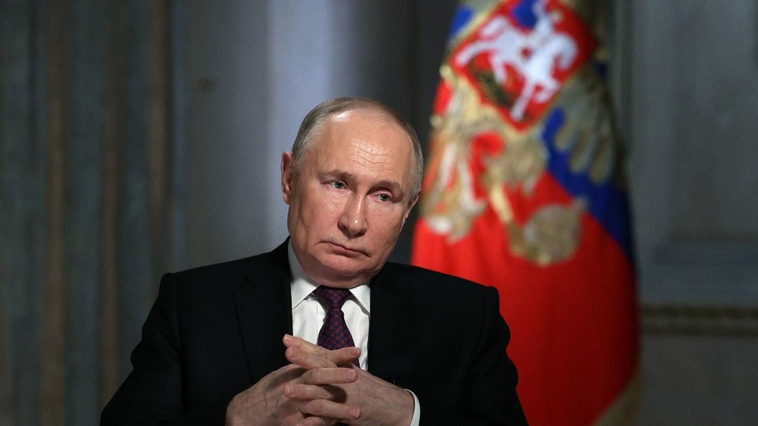 Vladimir Putin asked voters to go to the polls to “decide the future” of the country