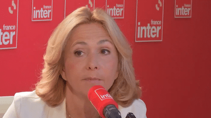 Valérie Pécresse, présidente LR de la région Île-de-France, sur France Inter, le 5 août 2024. (RADIO FRANCE)