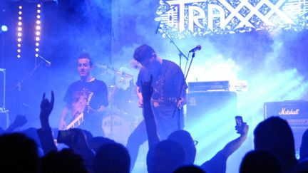 Le groupe algérien Traxxx au Festival Fest 213 le 7 novembre 2015
 (AFP)