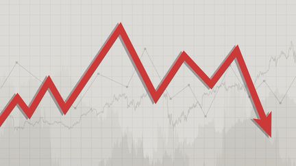 La Cour des comptes juge "incertaine" la baisse du d&eacute;ficit public en 2015, dans son rapport publi&eacute; le 11 f&eacute;vrier 2015. (ISTOCKVECTORS / GETTY IMAGES)