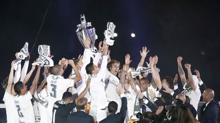 La liesse s'est poursuivie tard dans la soirée pour les "Campeones" du Real