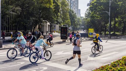 Ville de Mexico, au Mexico, le 17 juillet 2022. (VINCENT ISORE / MAXPPP)