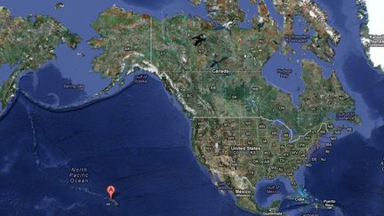 Un s&eacute;isme au Canada a provoqu&eacute; un tsunami &agrave; des milliers de kilom&egrave;tres, &agrave; Hawa&iuml;. (GOOGLE MAPS)