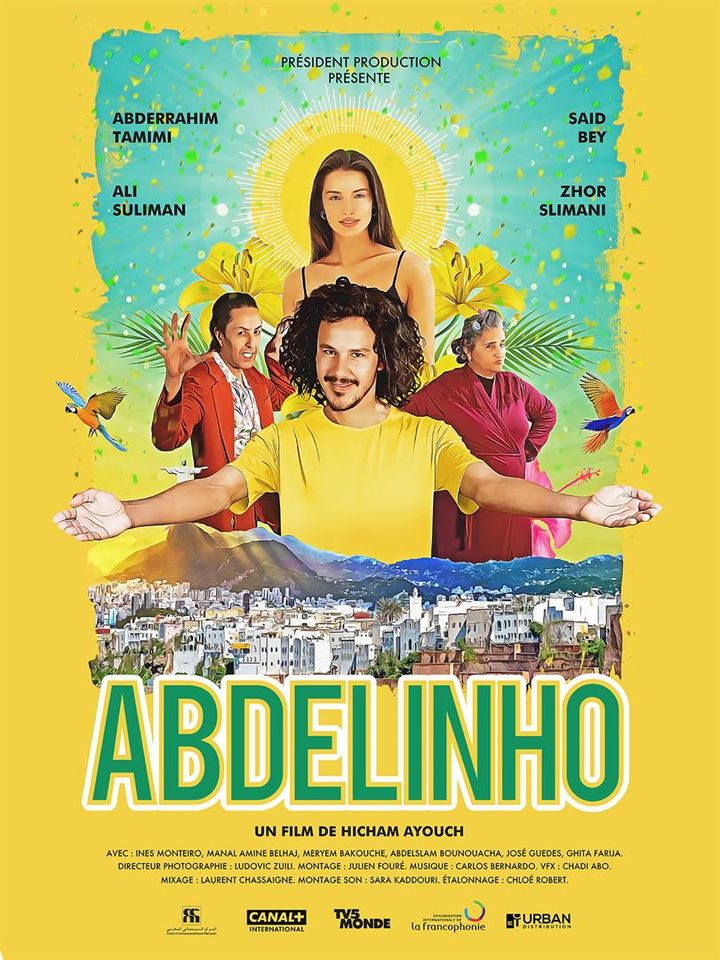 Affiche de "Abdelinho", de Hicham Ayouch, sortie le 16 août 2023 (URBAN DISTRIBUTION)