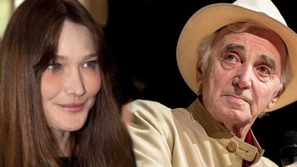 Carla Bruni a choisi l&#039;Olympia et un hommage à Aznavour pour son retour sur scène
 (Guy Apeste / Fédéric Lancelot / SIPA)