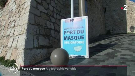 Antibes : le port du masque n'est pas obligatoire dans certains quartiers