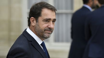 Le ministre de l'Intérieur Christophe Castaner, le 24 octobre 2018, à l'Elysée.&nbsp; (ERIC FEFERBERG / AFP)