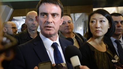 Le Premier ministre Manuel Valls le 9 janvier &agrave; Paris. (BERTRAND GUAY / AFP)