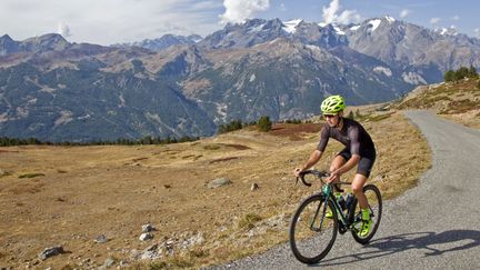 Le Col Du Granon, emprunté une seule fois en 1986, sera au programme du Tour de France 2022. (THIBAUT DURAND / HANS LUCAS)