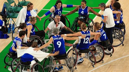 Les joueuses de l'équipe de France de basket fauteuil