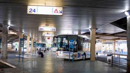 Sur le réseau des bus, toutes les lignes étaient à l'arrêt dans la ville. (Getty Images (Libre de droits))