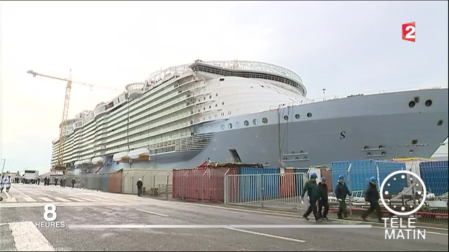 Le bateau de croisière de tous les superlatifs prendra la mer en