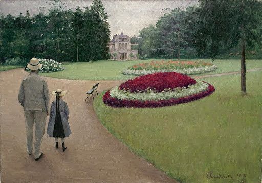 Propriété Caillebotte, toile de Gustave Caillebotte. (PROPRIETE CAILLEBOTTE)