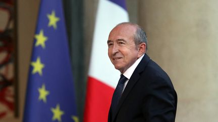 Le ministre de l'Intérieur, Gérard Collomb, à l'Elysée, le 10 septembre 2018 à Paris. (MUSTAFA YALCIN / ANADOLU AGENCY / AFP)