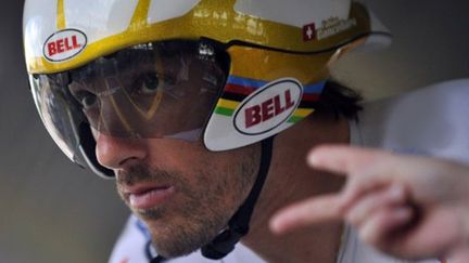 Cancellara dans son exercice favori