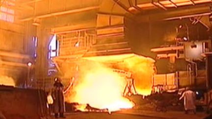 Hauts fourneaux chez ArcelorMittal. (France 2)