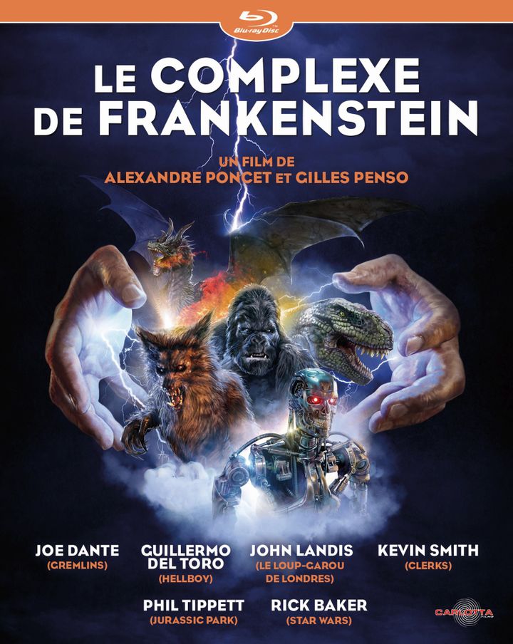 "Le Complexe de Frankenstein" : jaquette Blu-Ray
 (Carlotta)