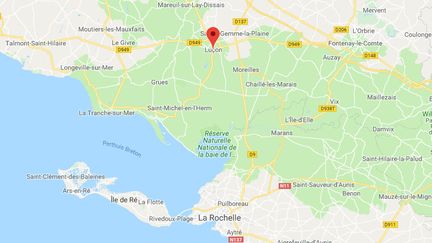 La ville de Luçon (Vendée).&nbsp; (FRANCEINFO / RADIOFRANCE)