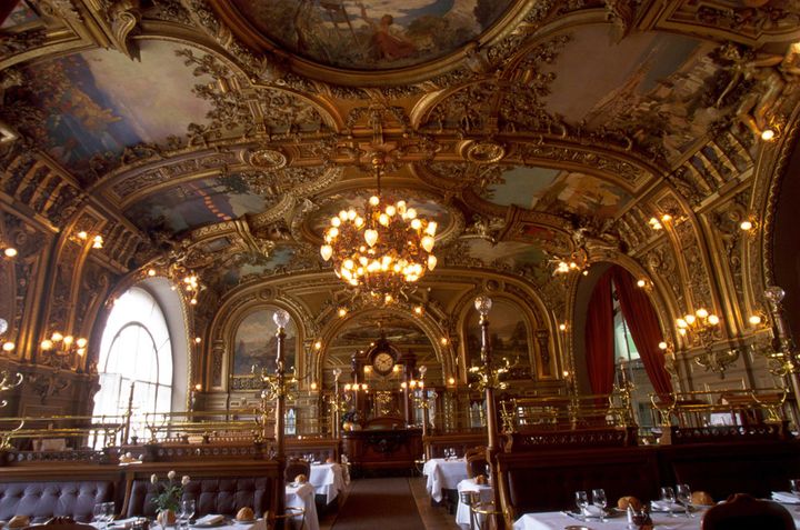 Le café et restaurant "Train bleu" (archives 2003)
 (Setboun Photos / Sipa)