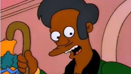 Le personnage Apu dans la série "Les Simpson". (CAPTURE D'ÉCRAN YOUTUBE)