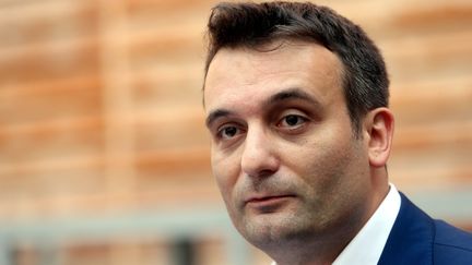 Florian Philippot ne pourra pas tenir son meeting de rentrée dans le bar qu'il avait choisi à Forbach en raison d'un arrêté municipal. (VALLAURI NICOLAS / MAXPPP)