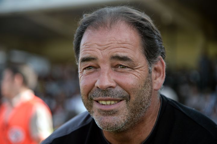 Stéphane Moulin entame sa huitième saison sur le banc du SCO (JEAN-FRANCOIS MONIER / AFP)