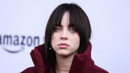 La chanteuse Billie Eilish arrive à un événément à Los Angeles, en Californie (Etats-Unis), le 4 décembre 2021. (IMAGE PRESS AGENCY / NURPHOTO / AFP)