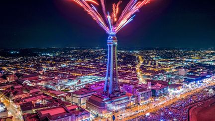 The Blackpool Illuminations à Lancashire, en septembre 2022&nbsp; (GREGG WOLSTENHOLME/BAV MEDIA/SHU/SIPA / SIPA)