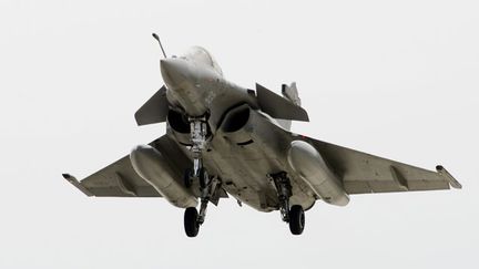 &nbsp; (Les premiers avions Rafale français décollent ce lundi pour l'Irak © MAXPPP)