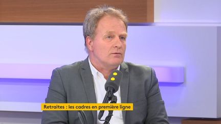 François&nbsp;Hommeril, président de la&nbsp;CFE-CGC. (RADIO FRANCE)