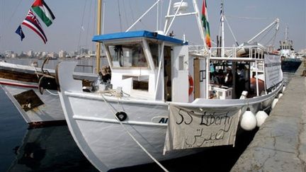 Free Gaza (archives, 20-08-2008) (© AFP / Stefanos Kouratzis)