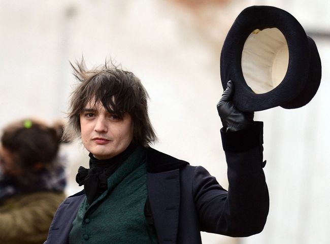 Pete Doherty en marge du tournage de &quot;Confession d&#039;un enfant du siècle&quot;
 (ARMIN WEIGEL/AFP)