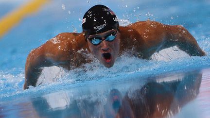 Ryan Lochte, la star de la natation US (FABRICE COFFRINI / AFP)