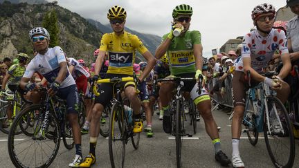 Froome, Quintana, Sagan, Bardet, ils ont fait le Tour 2915 (LIONEL BONAVENTURE / AFP)