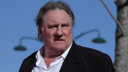 Gérard Depardieu au Festival de Venise en 2017. (TIZIANA FABI / AFP)