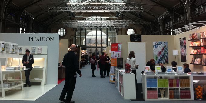 Les allées du Festival du livre culinaire
 (Droits réservés)