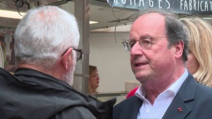 Législatives 2024 : François Hollande en campagne (France 2)