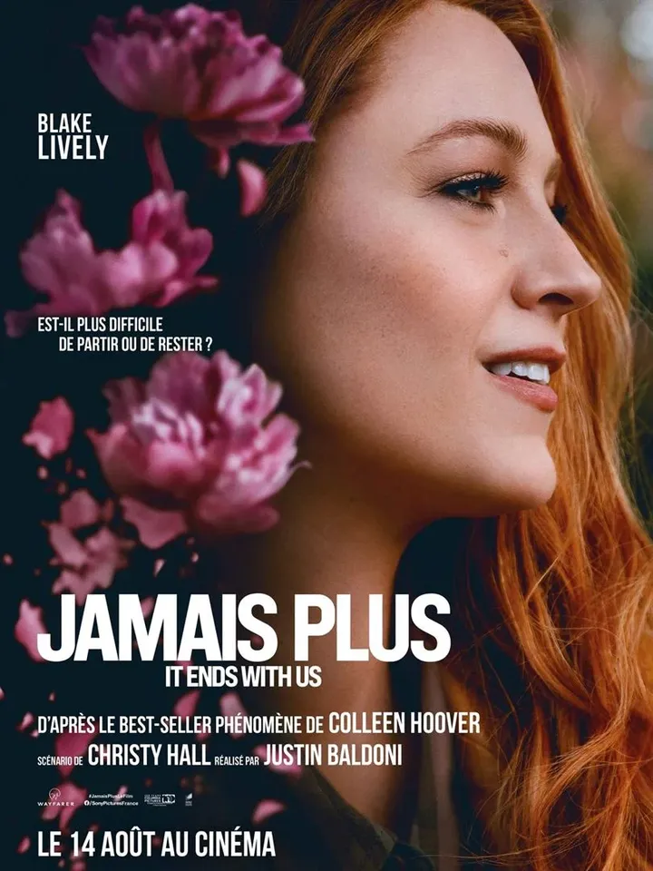 Affiche du film "Jamais plus", en salle le 14 août 2024. (SONY PICTURES)