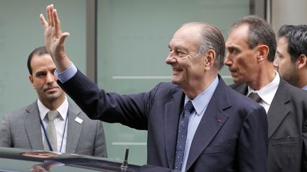 Jacques Chirac, le 24 novembre 2011 &agrave; Paris. (PATRICK KOVARIK / AFP)