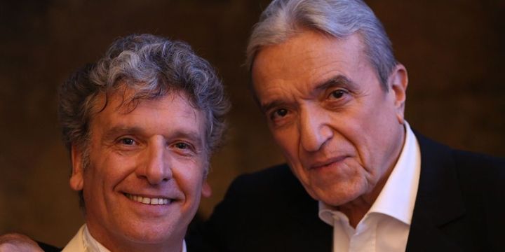 Le chef d'orchestre Luciano Acocella et le baryton-basse Ruggero Raimondi, ici en 2012, respectivement directeur musical et parrain de l'édition 2013 de Musiques en fête
 (France Télévisions)