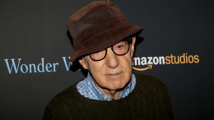 Le réalisateur Woody Allen, lors d'une projection de "Wonder Wheel' à New York, le 14 novembre 2017. (BRENDAN MCDERMID / REUTERS)