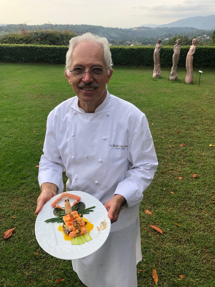 Jacques Chibois à la Bastide Saint-Antoine. (RF / BERNARD THOMASSON)